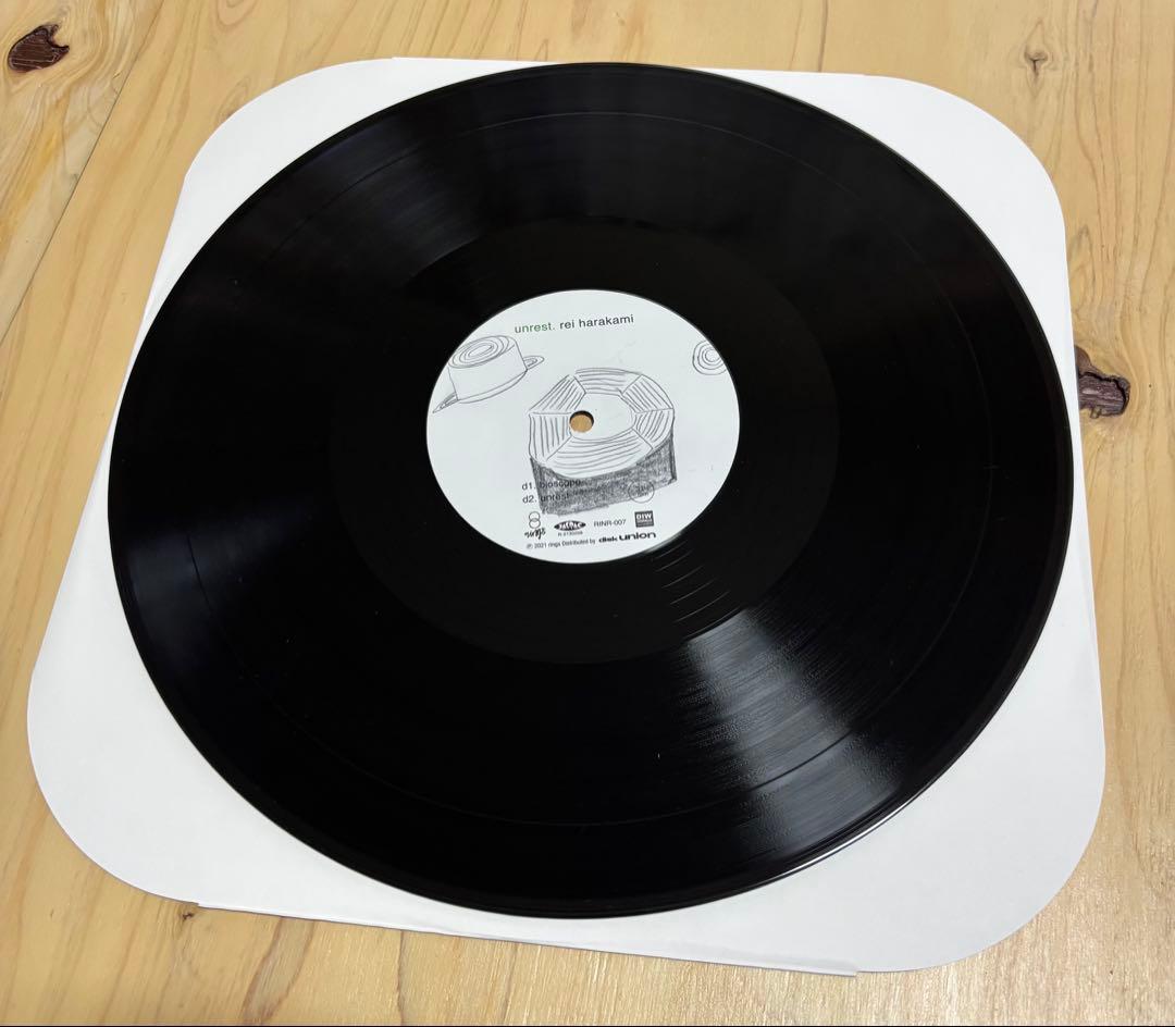 rei harakami unrest 12インチレコード2枚組