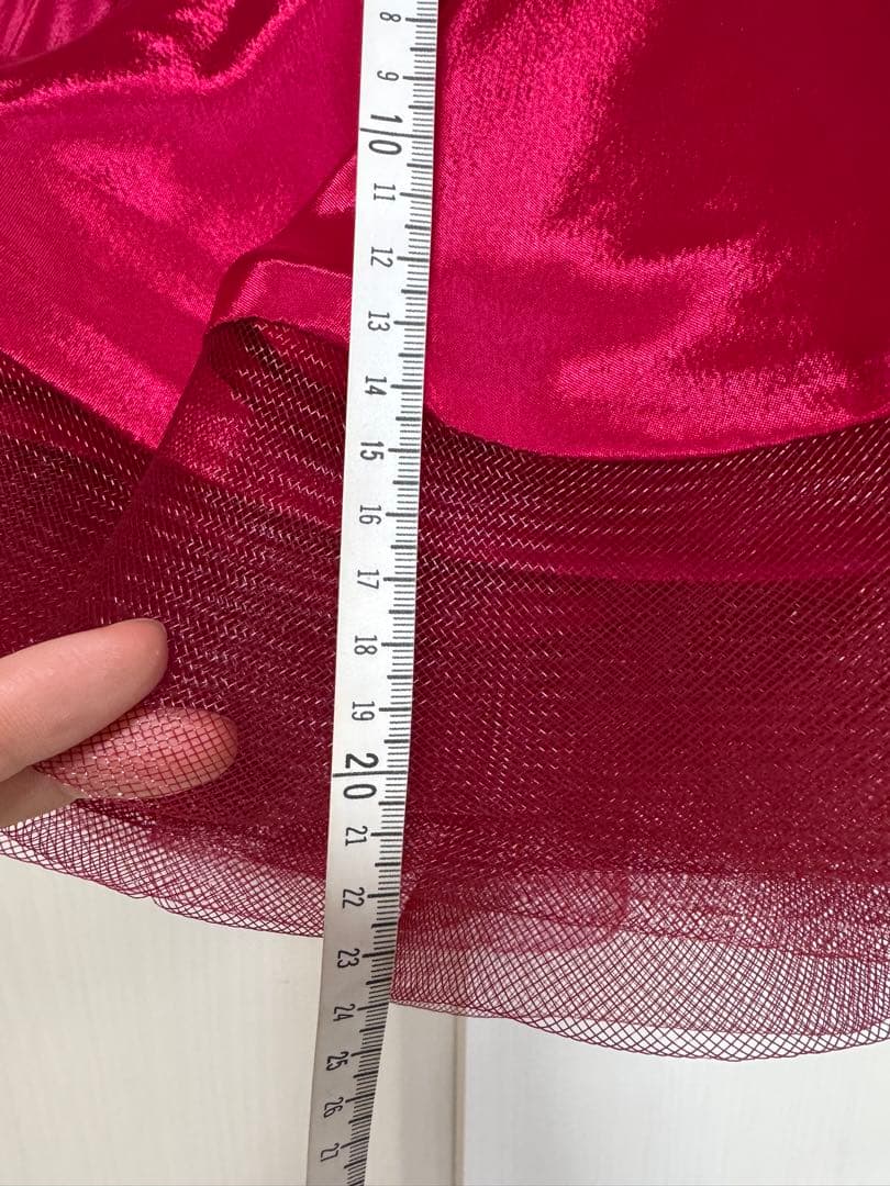 スタンダードドレス　海外プロ選手中古　クリスアンクローバー生地　スワロフスキー