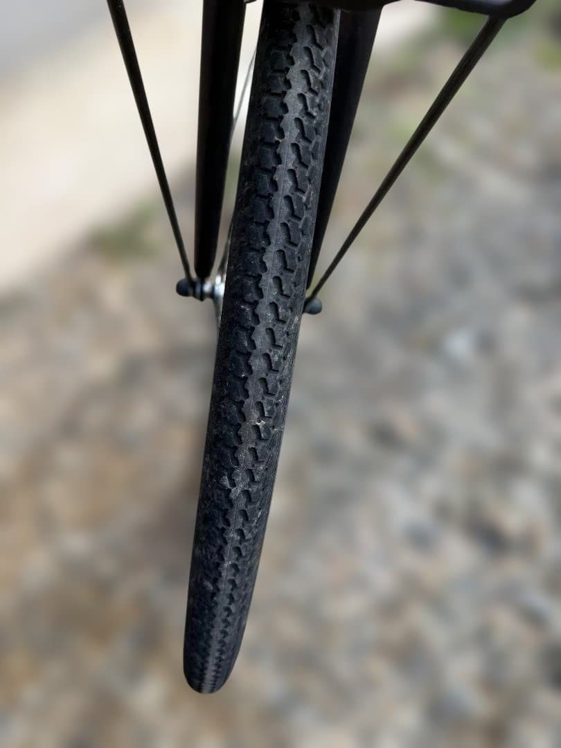 LB1 DX ブリヂストン クロスバイク 黒 前バスケット付き