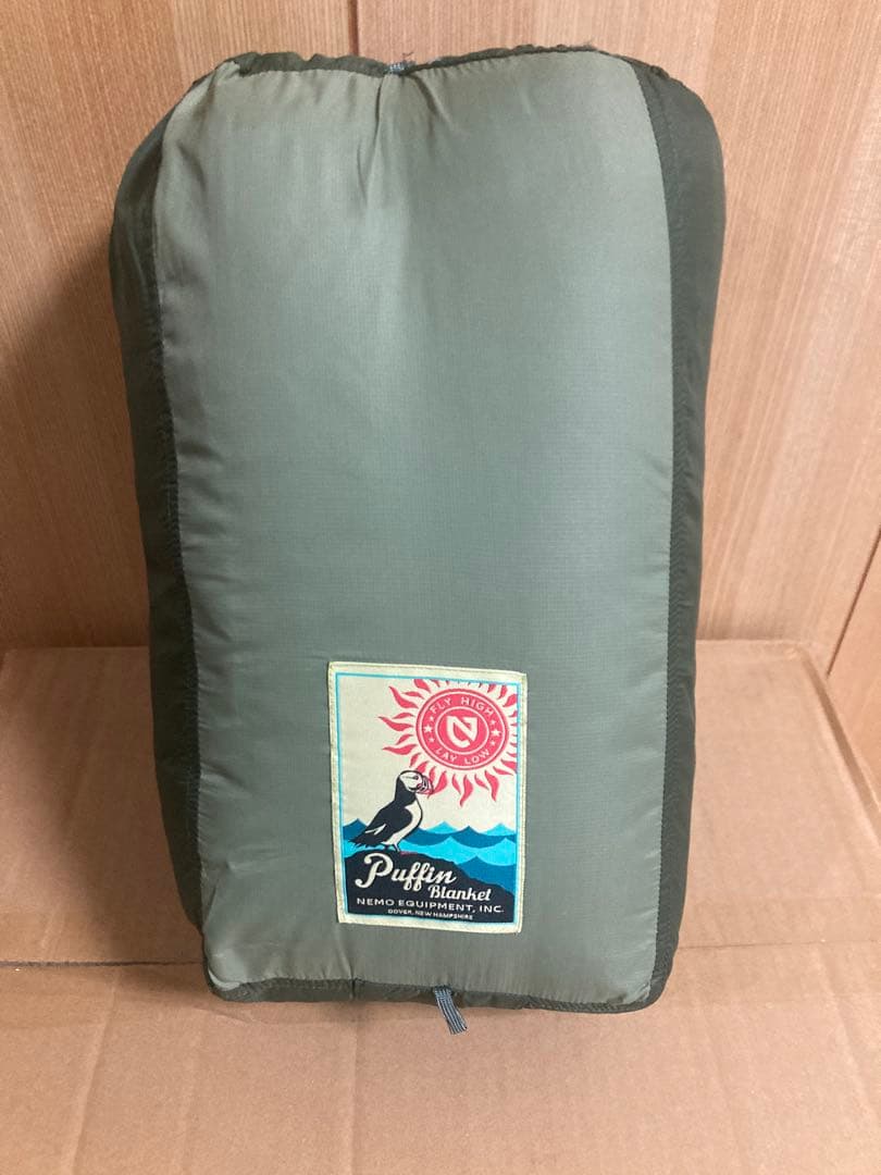 ATニーモ パフィンブランケット 1P グラスホッパー NM-PBK-GS