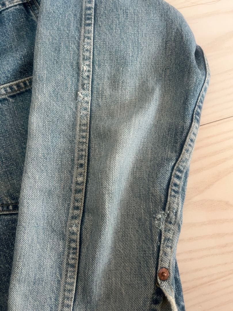 希少大戦モデル復刻日本製 90sLevi's71506XXライト（アイス）ブルー