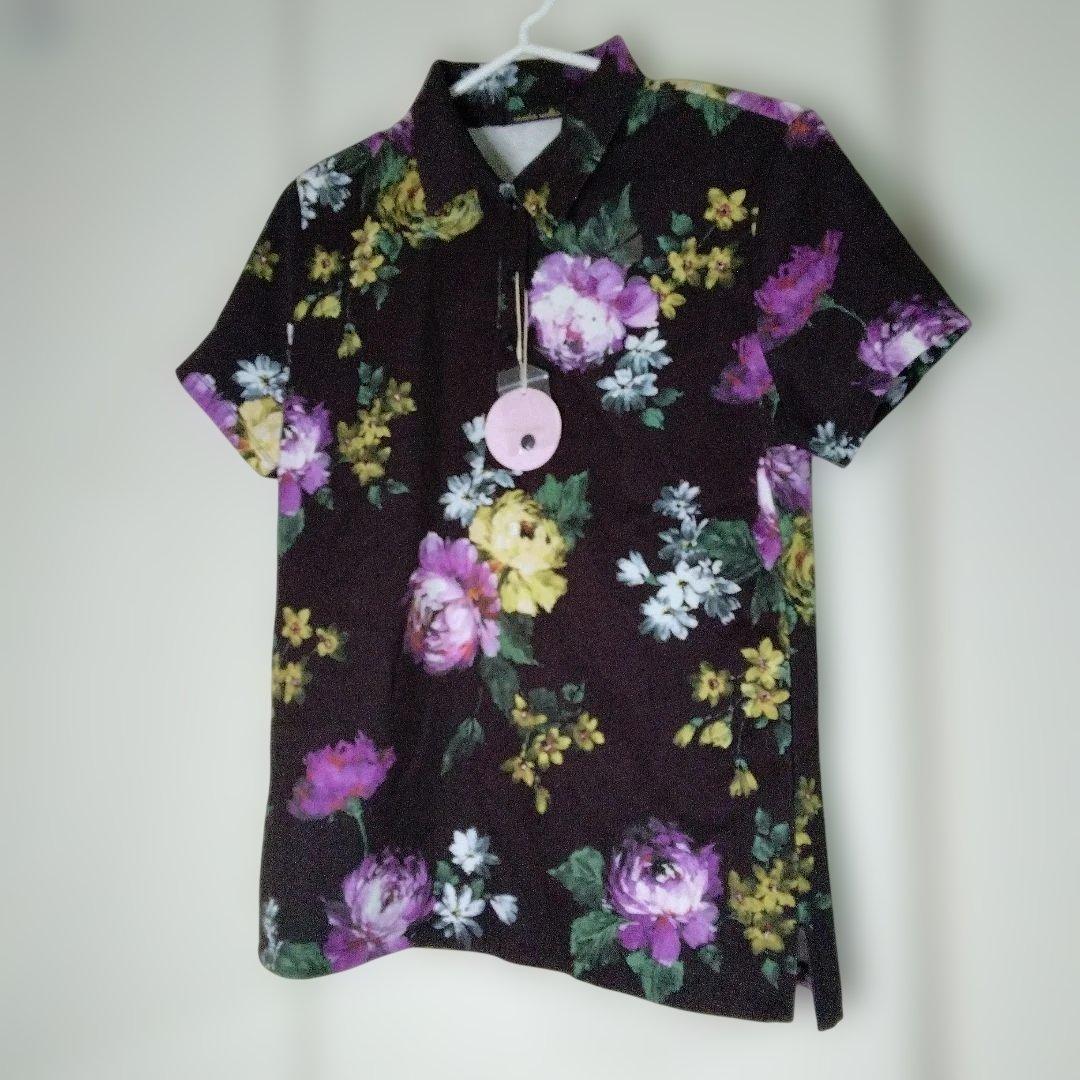 【rienda suelta】フラワープリント セットアップ 半袖×キュロット