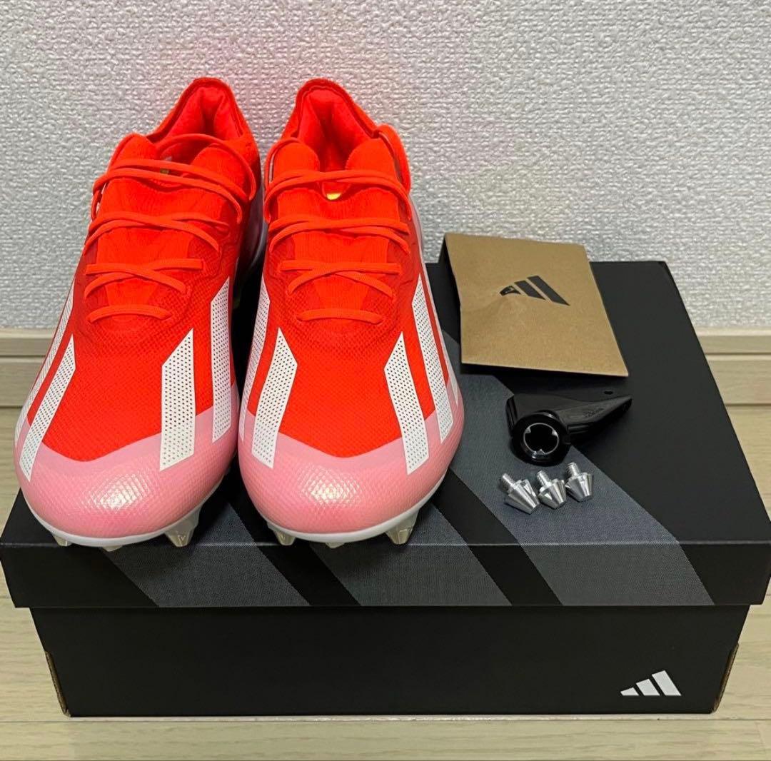 【新品】 エックス クレイジーファスト エリート SG 25cm アディダス