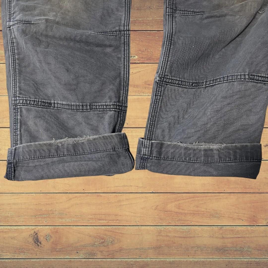 Carhartt ダブルニー ワークパンツ W32 メンズ グレー USA 古着