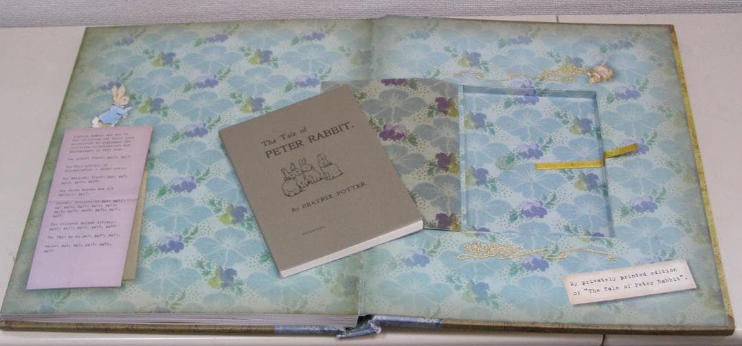 ビアトリクス・ポターの『日記』＋「ピーターラビットの物語」自費出版本復刻版