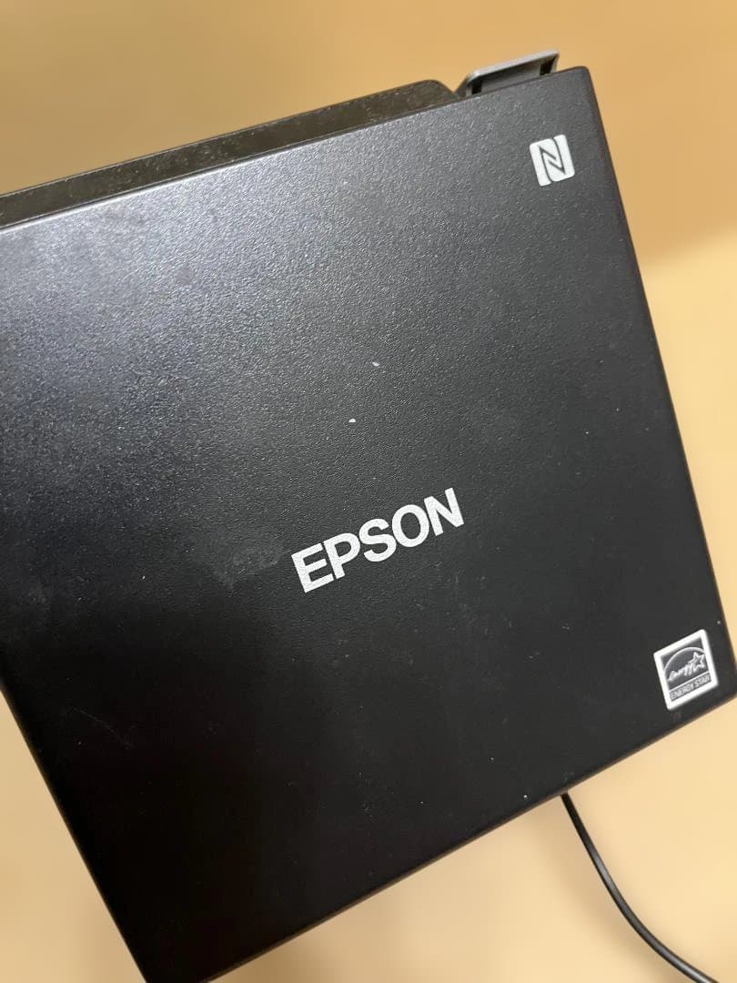 通電確認 EPSON TM-m30 M335B レシートプリンター+純正コード