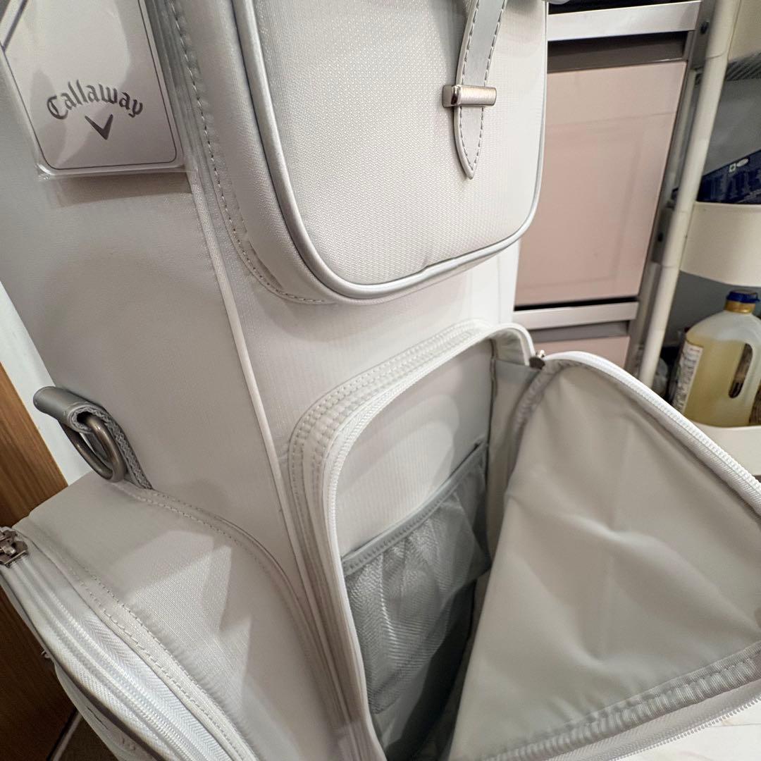 新品未使用　Callaway ホワイト キャディバッグ　REVA レディース