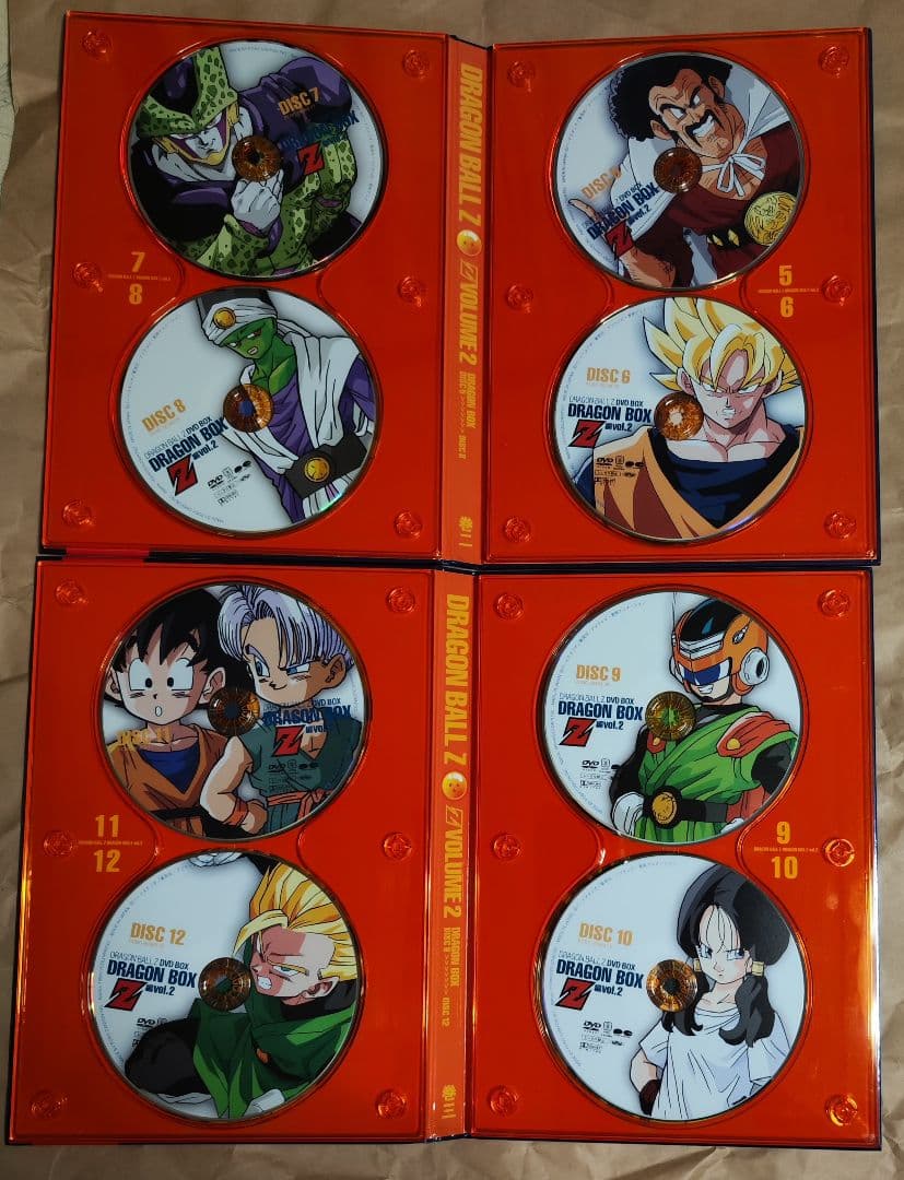 中古DRAGONBALL Z DVD-BOX DRAGONBOX Z編 VOL2