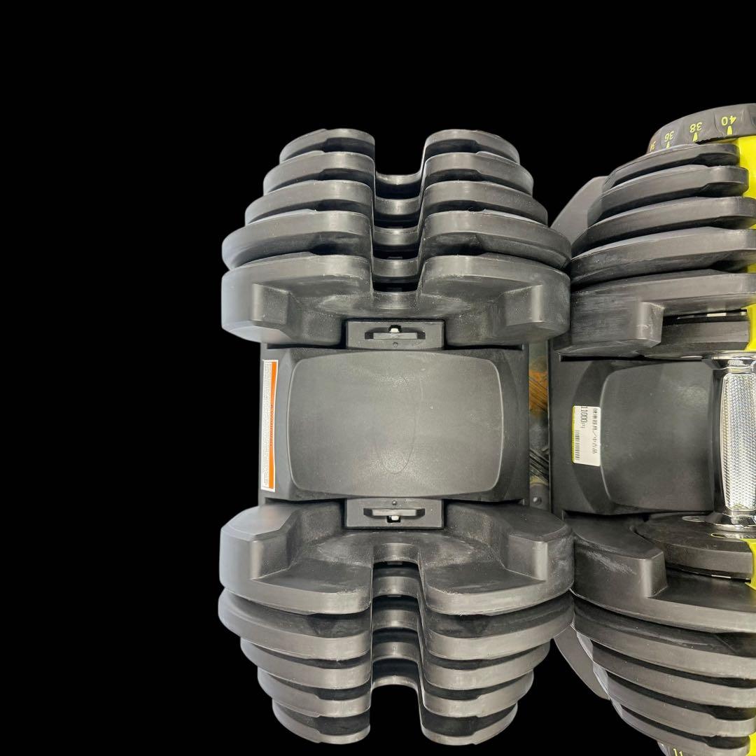 【動作良好】可変式ダンベル ダイヤル調整5Kg〜40Kg① 筋トレ　高重量