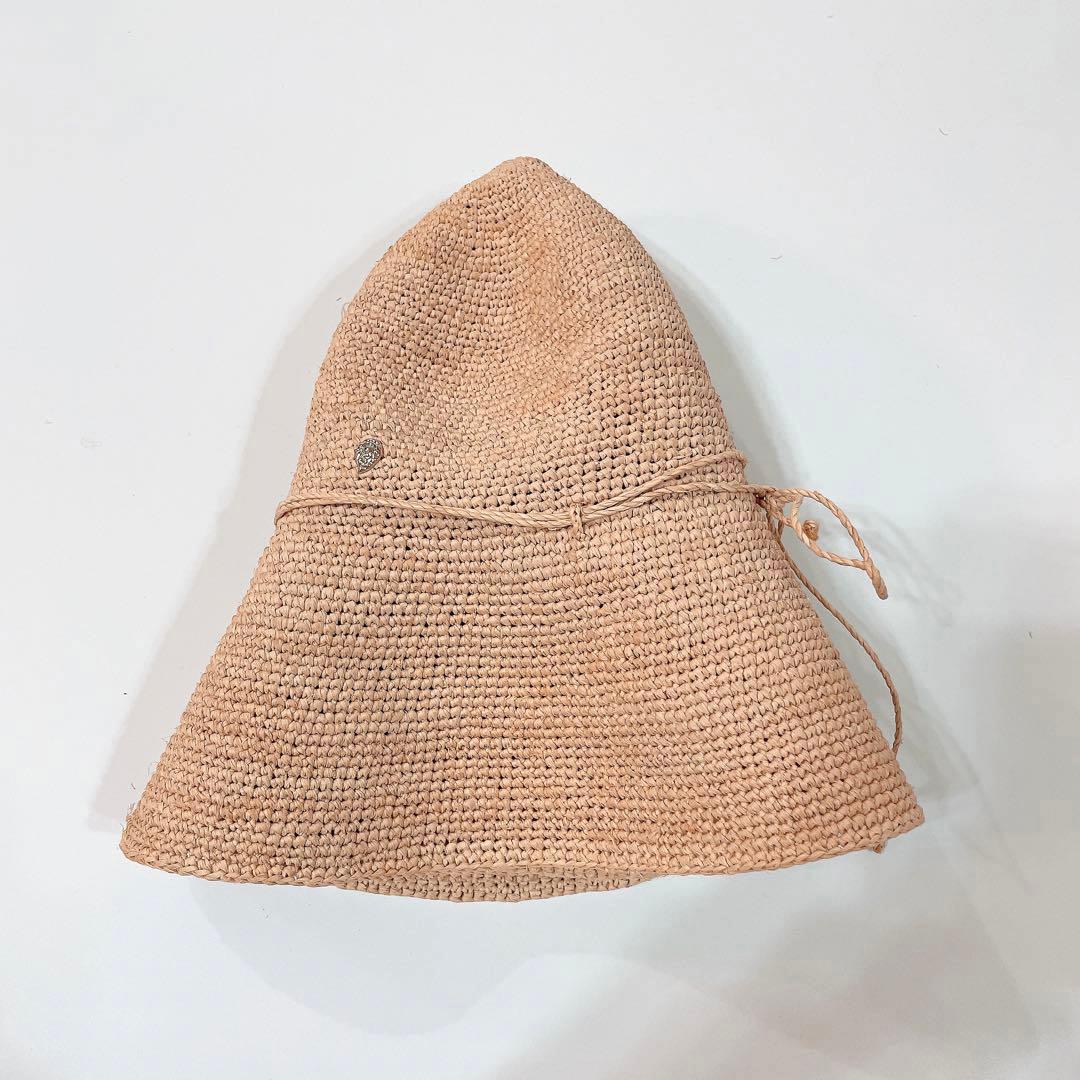 美品✨️HELEN KAMINSKI 麦わら帽子 raffia100%