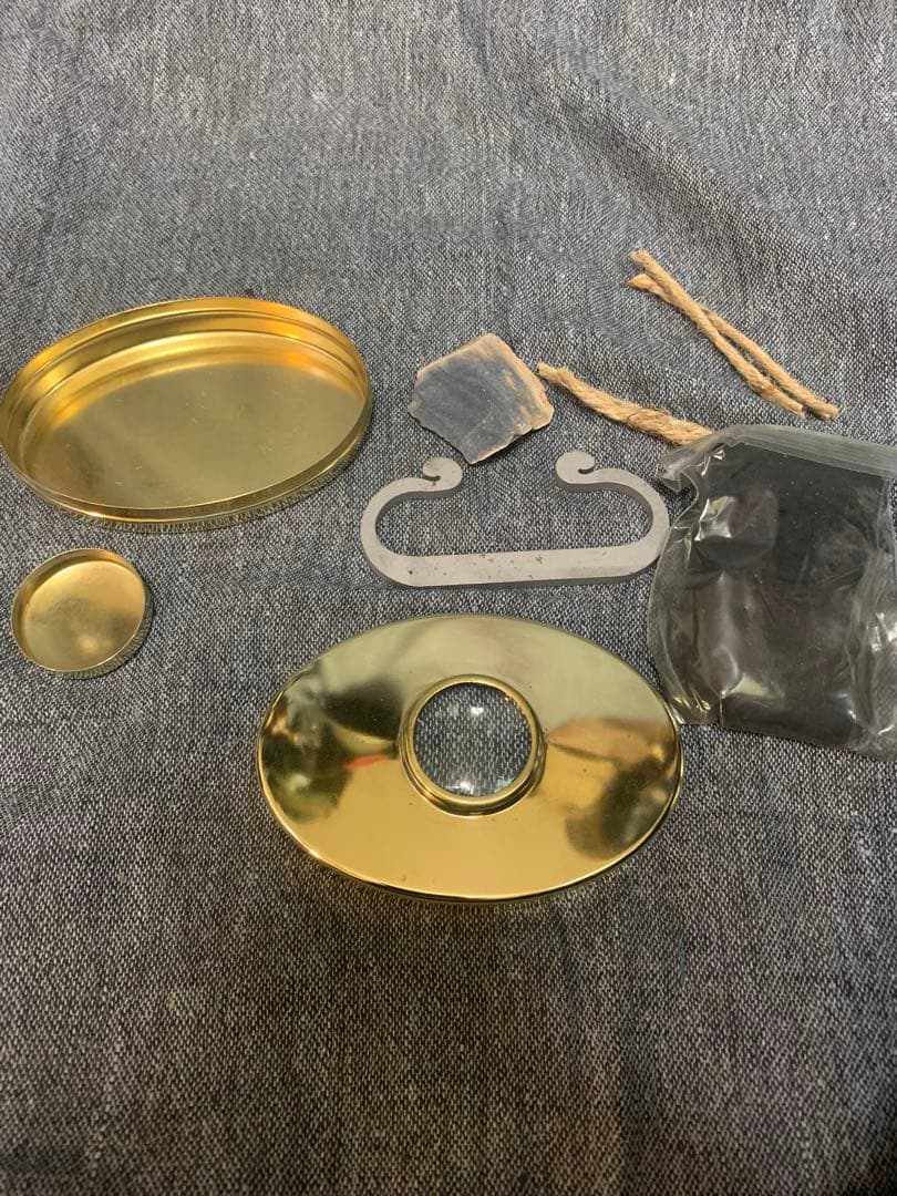 ハドソンベイファイヤーキット（ブラス）【ＴＤＣ】【真鍮ケース】【焚火道具】