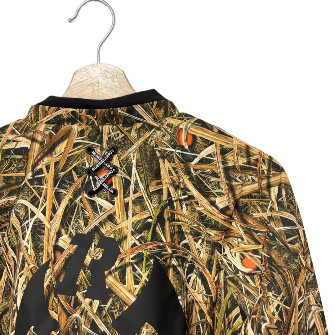 新品 ラッセルノ ゴルフ コンバット ポケット ジャケット カモ L 5