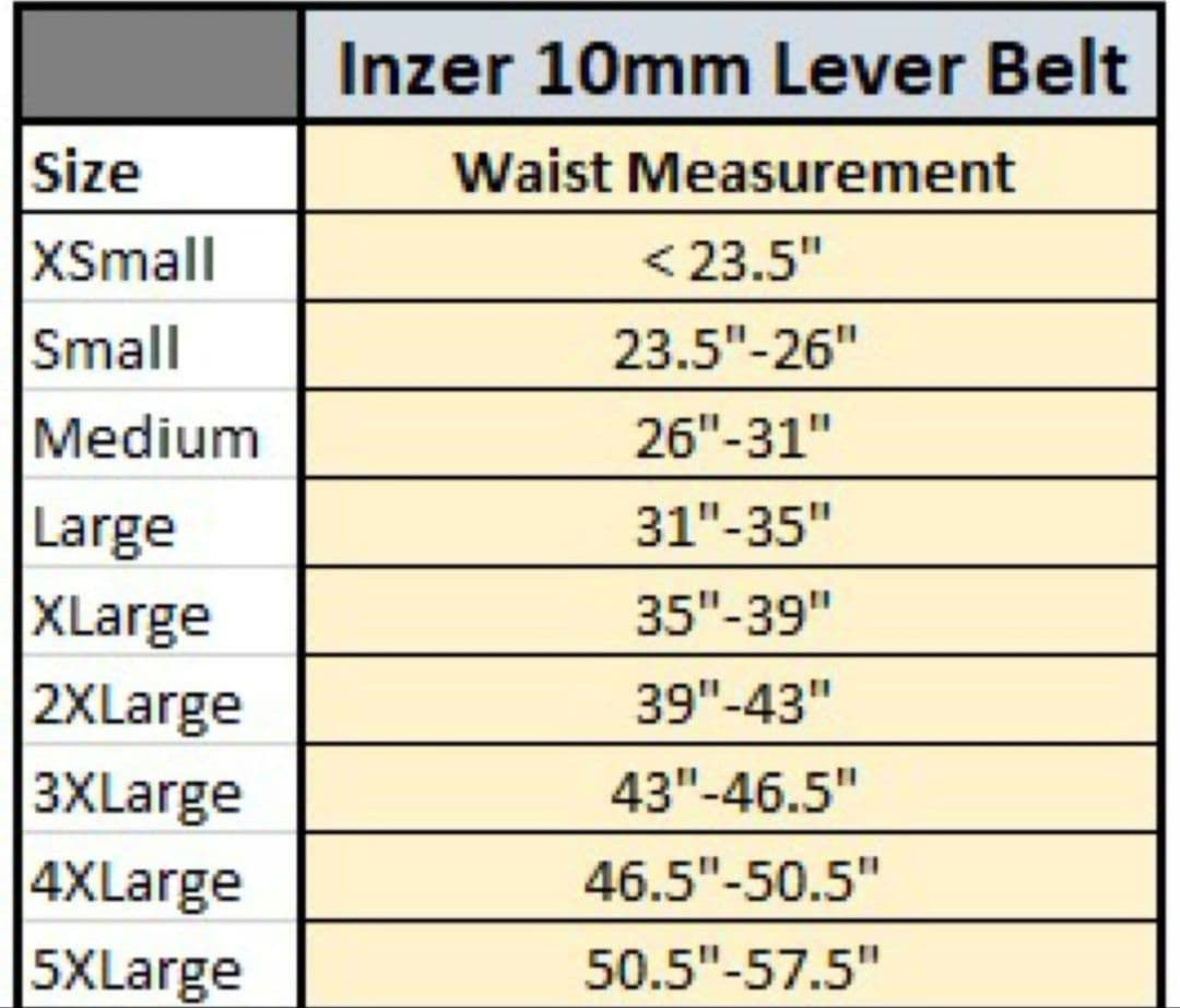 インザー パワーベルト / Inzer
