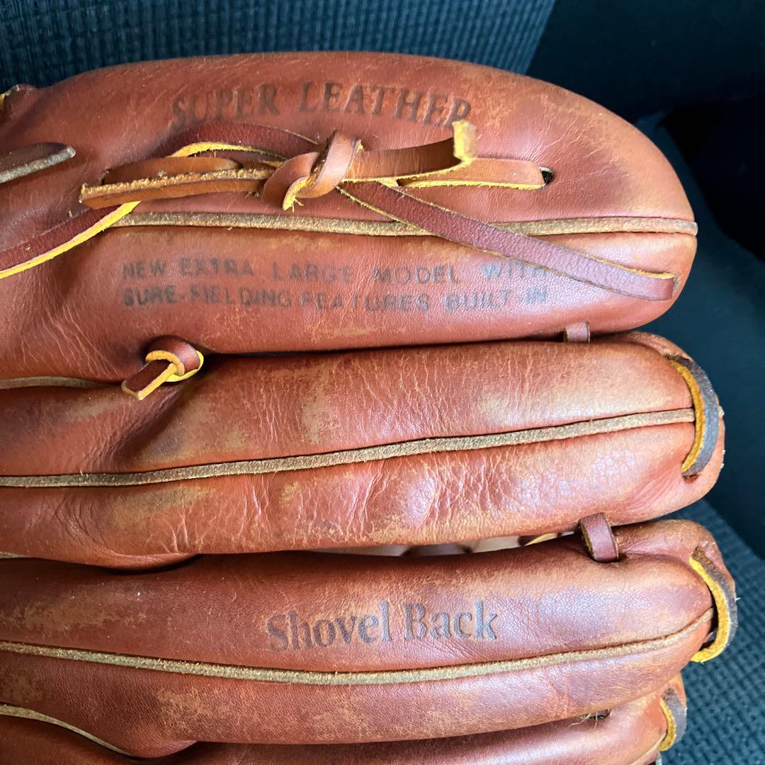 ミズノ　ワールドウィン　投手用グローブ　ブラウン　オールメンテナンス済