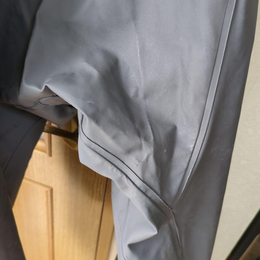 がまかつＧＭ-3286グレーＭ pvcサロペット　レインウェア　合羽