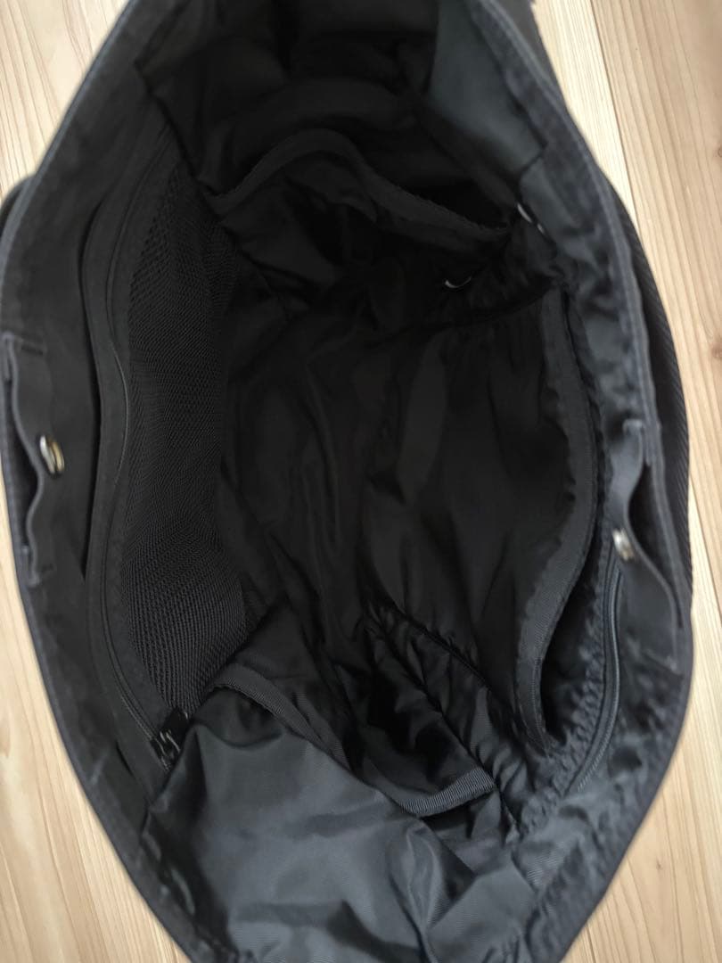 BRIEFING ブラック トートバッグ