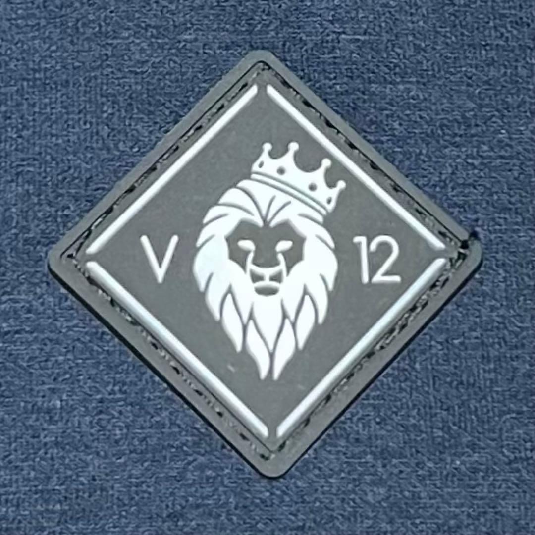 V12 ヴィトゥエルヴ　新品未使用　ネイビー　ダンボールニットセットアップ　L.