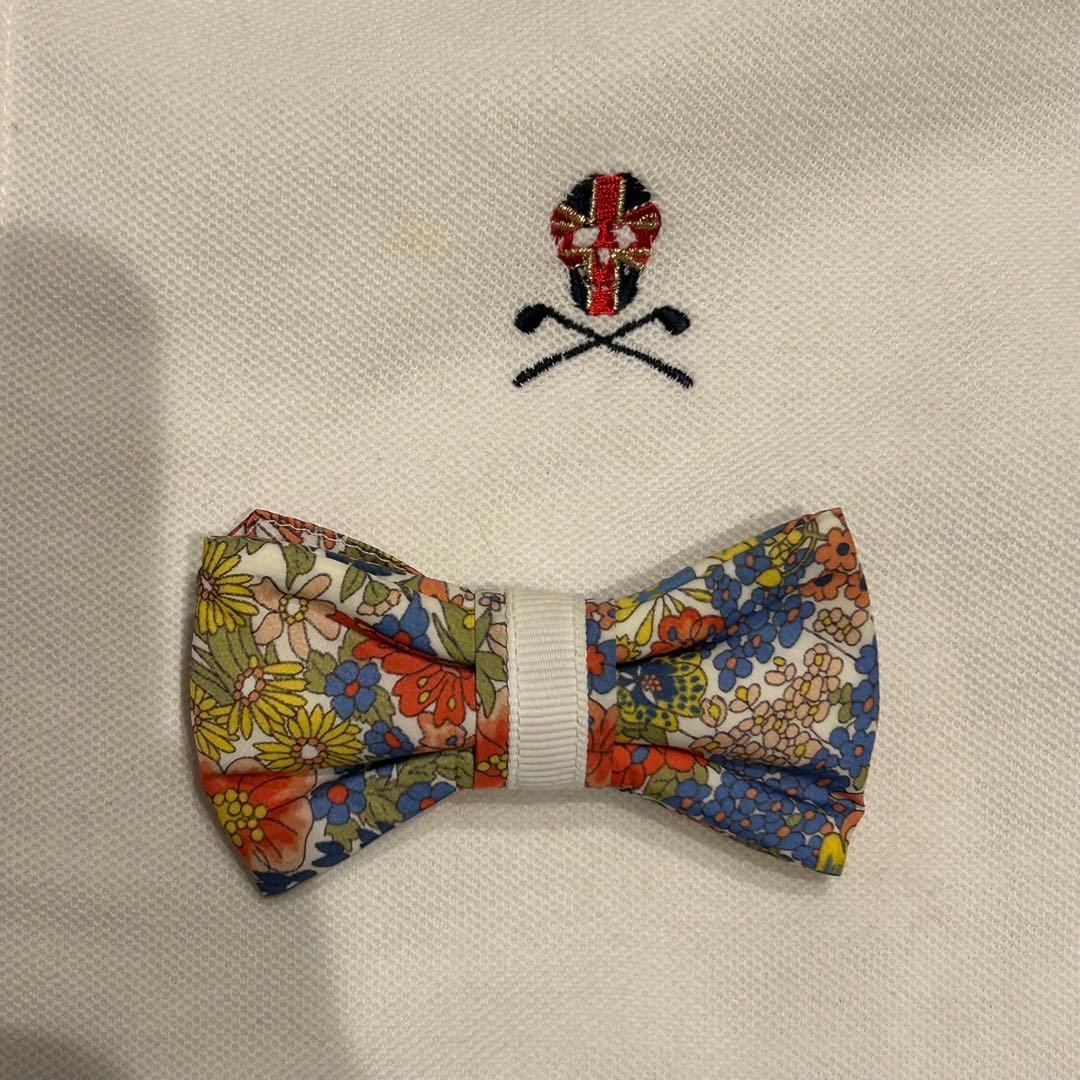 【美品・ほぼ未使用】MARK&LONA ポロシャツ　半袖　白　マークアンドロナ