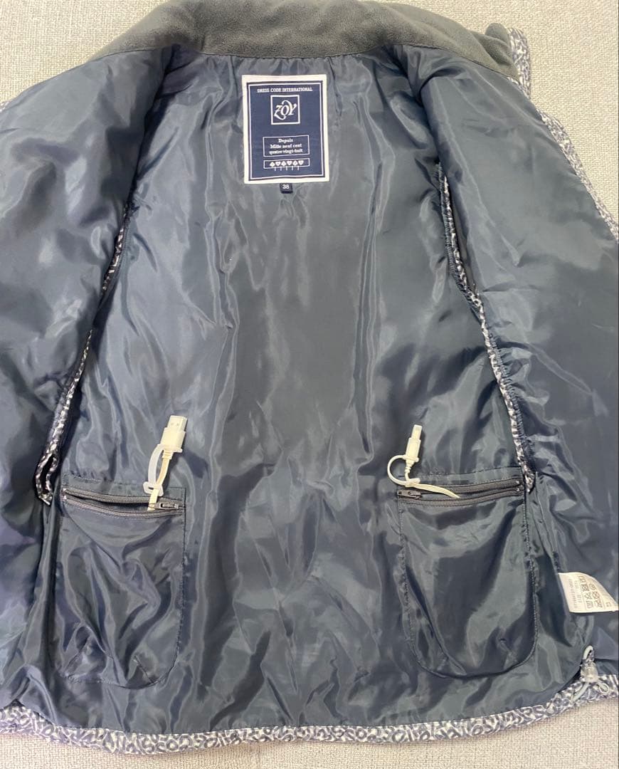 ZOY　ヒーター付き　中綿ジャケット　ジャンパー　アウター　ゾーイ