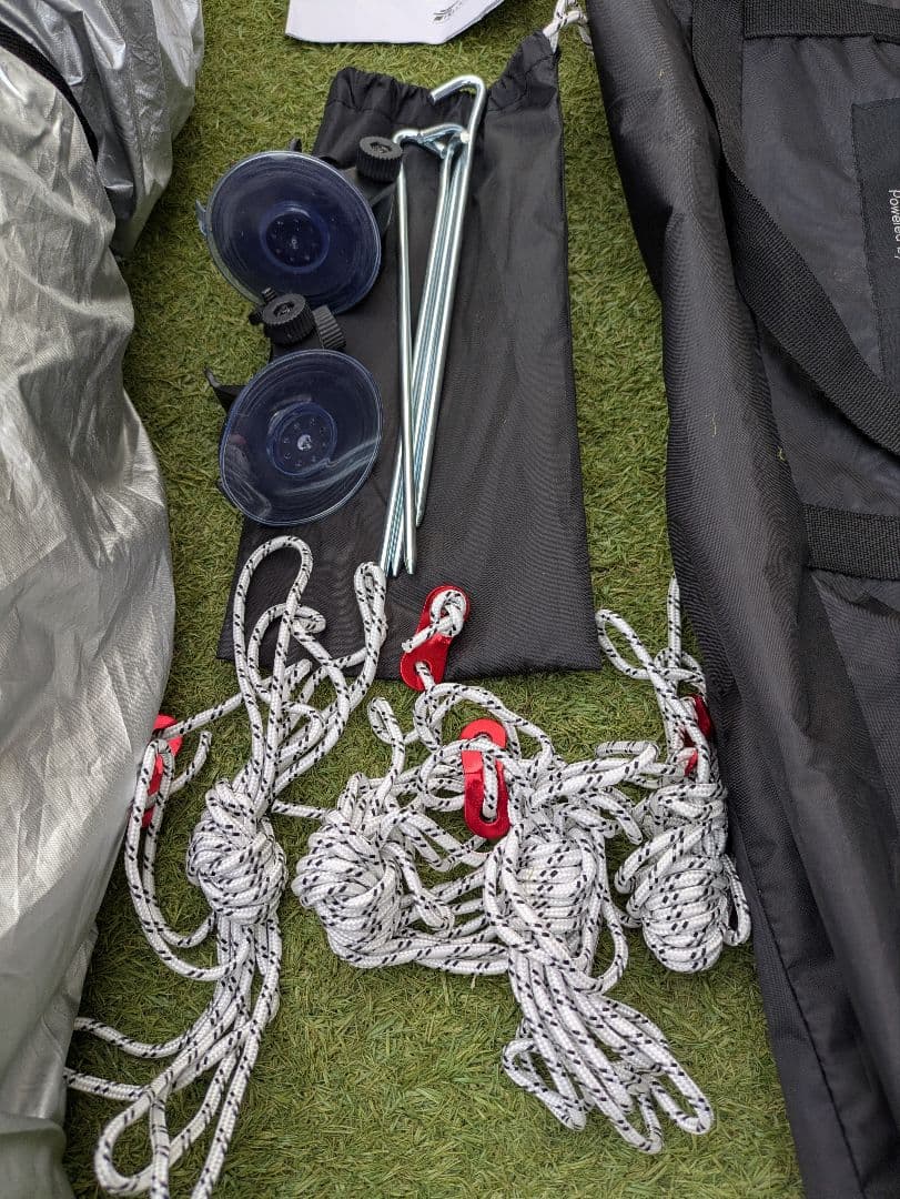 FIELDOOR ワンタッチカーサイドタープ