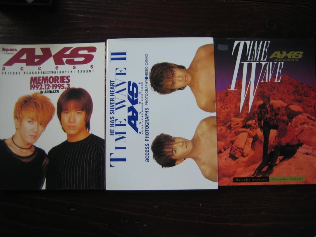 ACCESS 写真集・ARENA37℃ 臨時増刊　　3巻セット