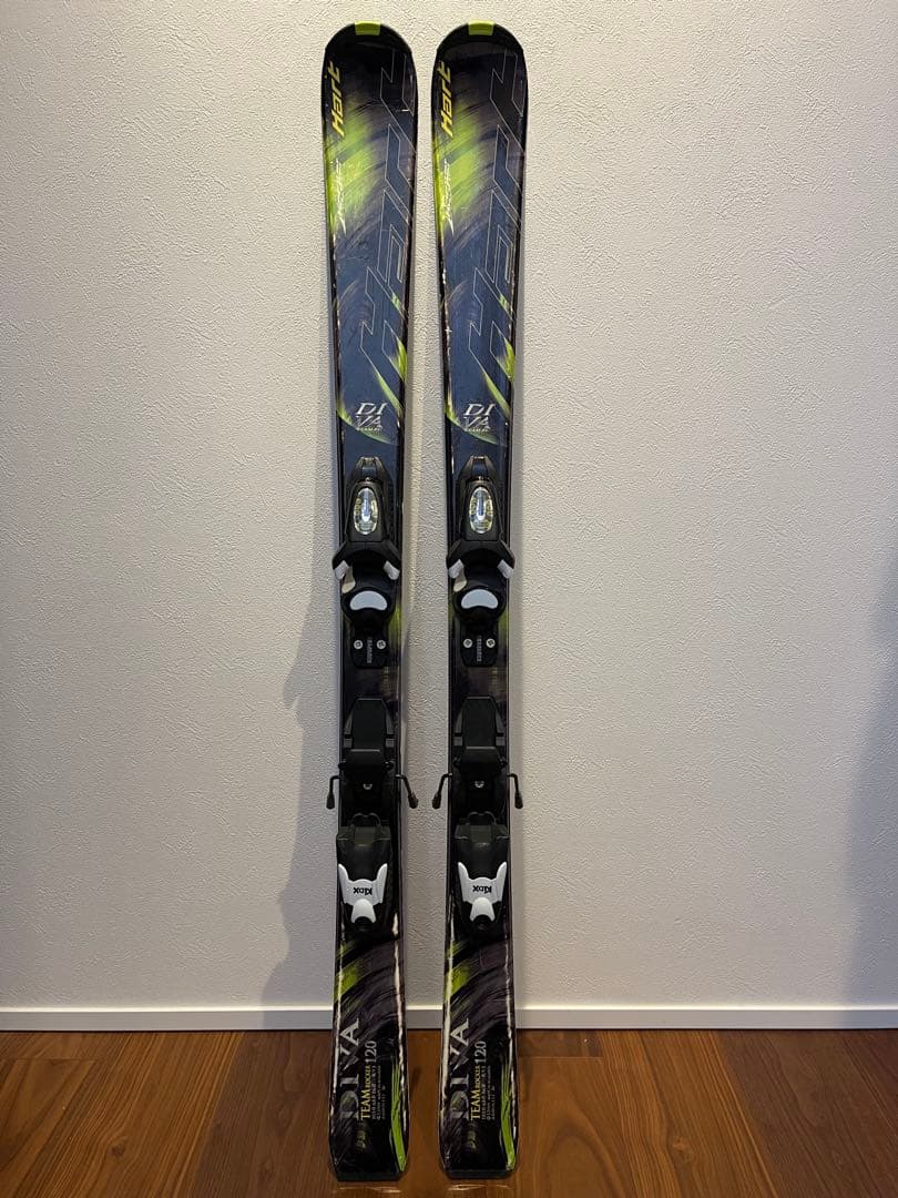 Hart 子供用　スキー板 120㎝ ブーツ23㎝ ストック セット ジュニア用