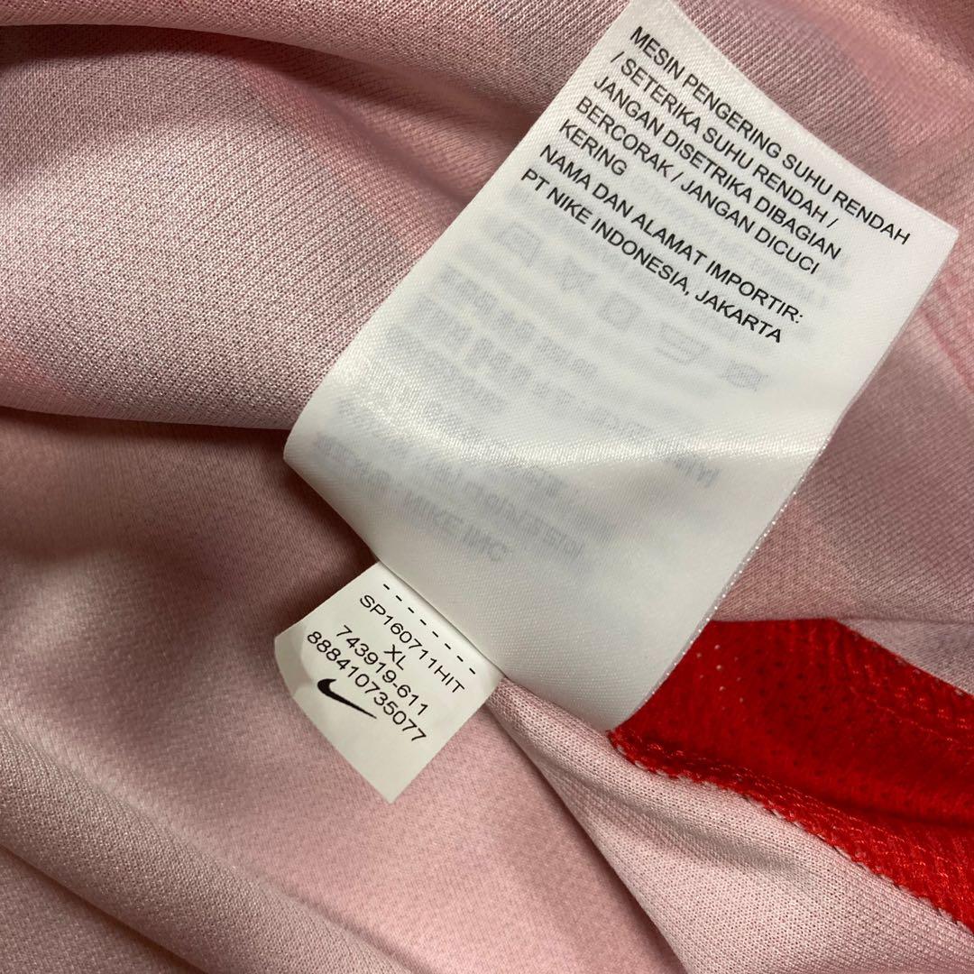 浦和レッズ　ユニフォーム　XLサイズ　NIKE 2016　ホーム