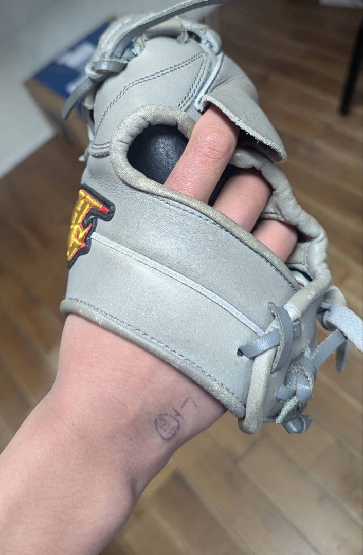 HG グレー 硬式グローブ