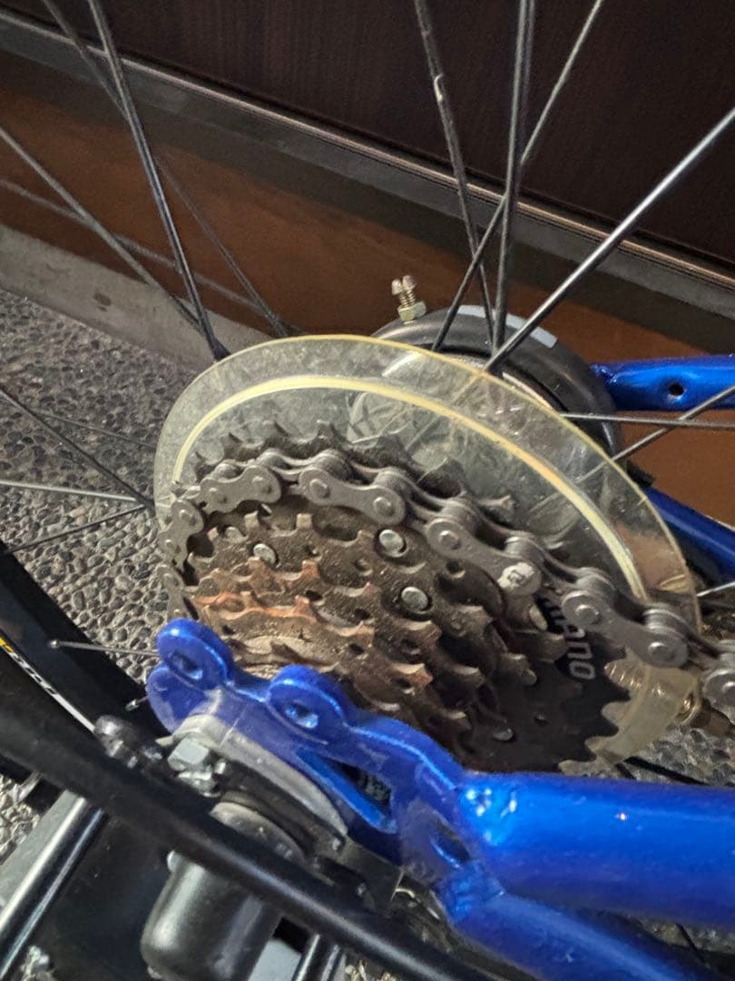 【富山県内直接引渡限定】DRIDE S3 子供用自転車 バスケット付き　22