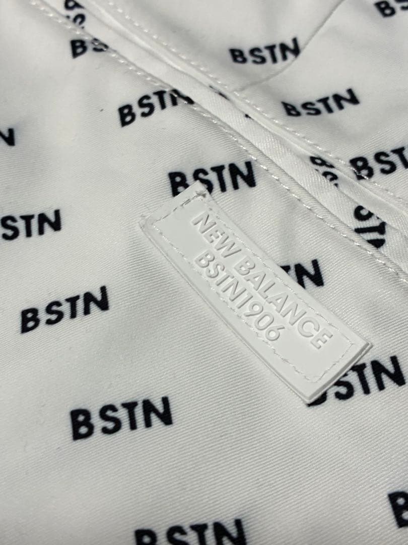 new balance golfパンツ BSTNモノグラムパンツ 白 サイズ6