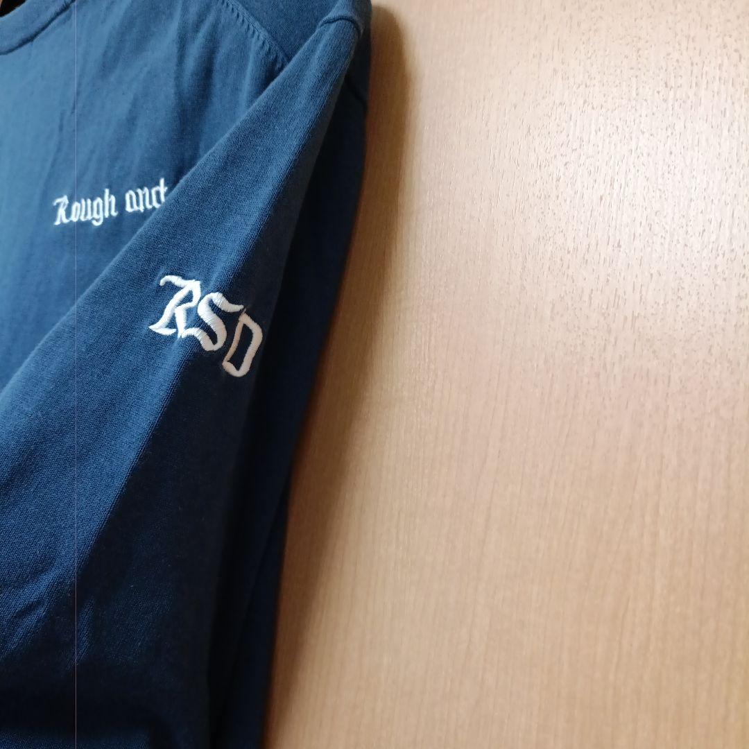 【美品】rough＆swell ゴルフウェア　春ニット　トレーナー刺繍　ワッペン