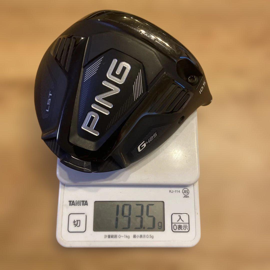 PING ピン　G425 LST ドライバー 10.5度　ヘッドのみ　ウェイト付