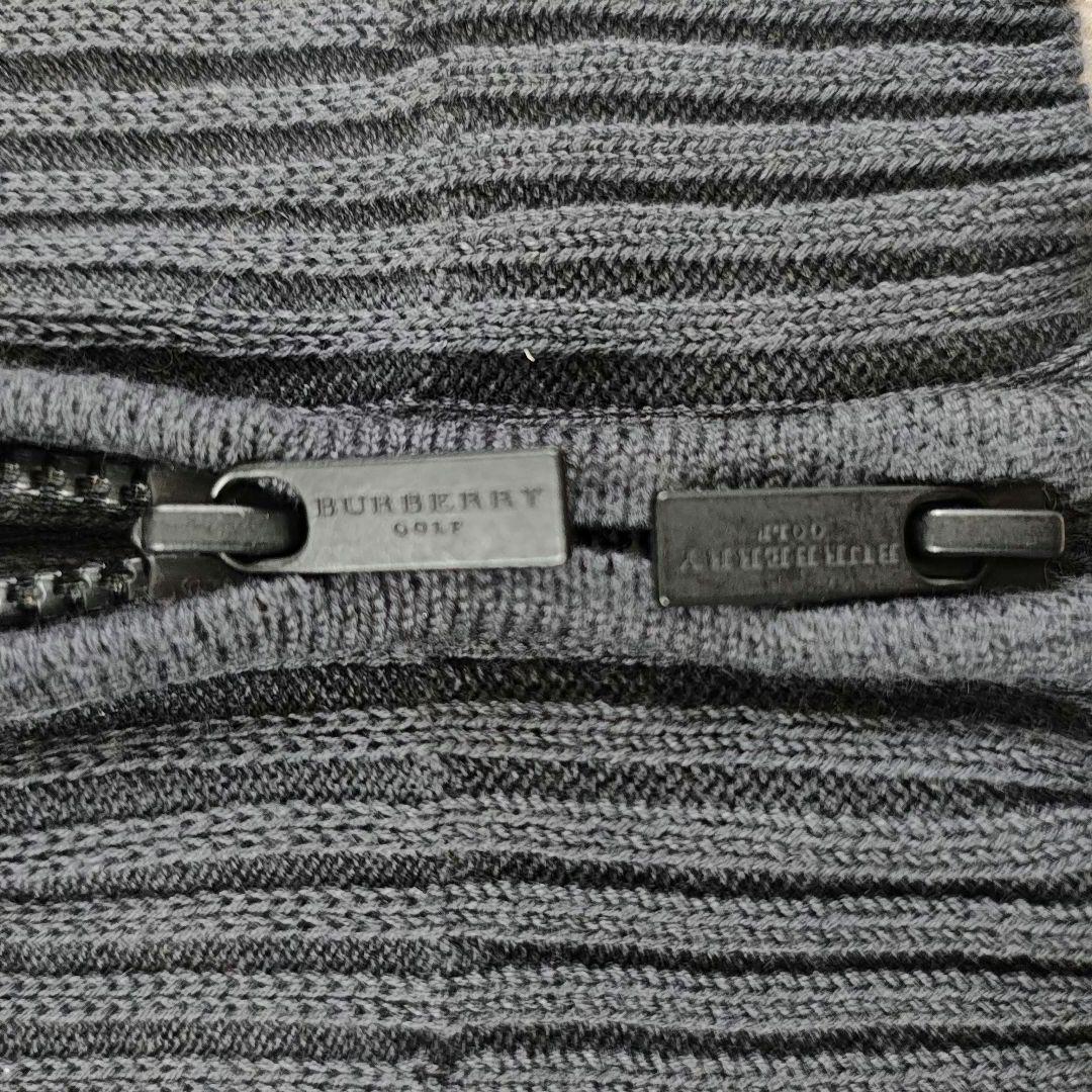 【新品！】BURBERRY GOLF ゴルフ ベストジップアップ ロゴプレート