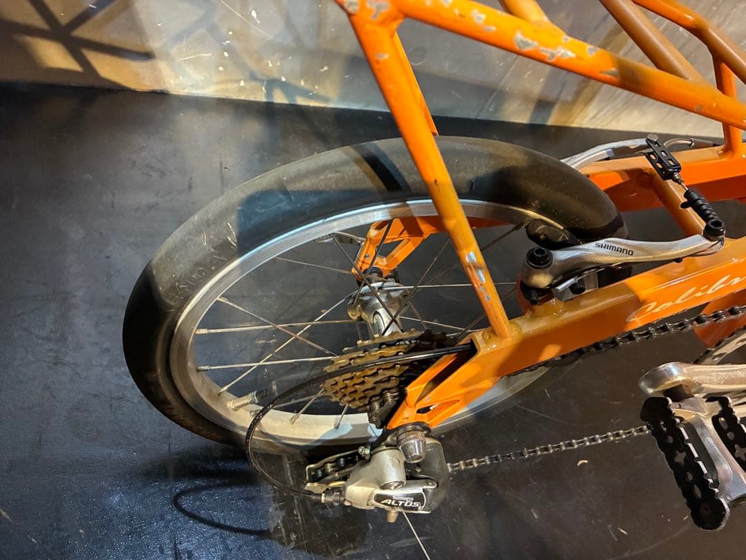 D29 訳有 中古折りたたみ自転車/PEUGEOT プジョーコリブリ 16インチ