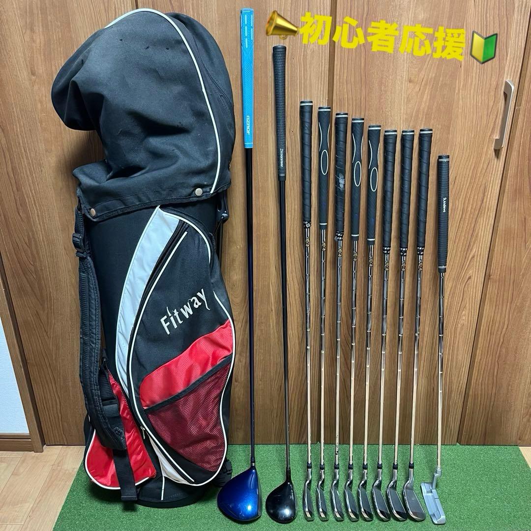 【WORLDEAGLE】ゴルフクラブ11本 フルセット キャディバッグ おまけ付