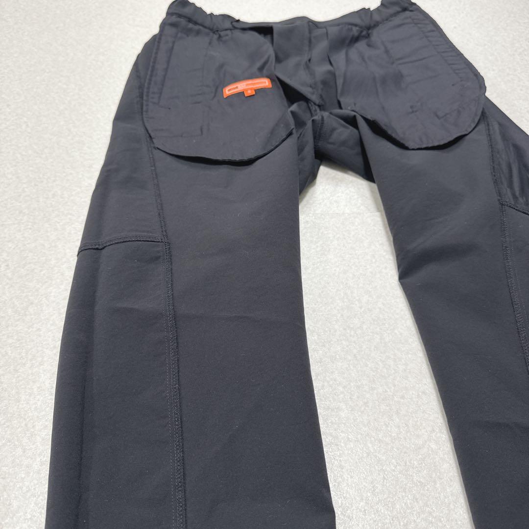 新品タグ⭐️BEAMS GOLF ストレッチパンツ ロゴジップ ブラック S