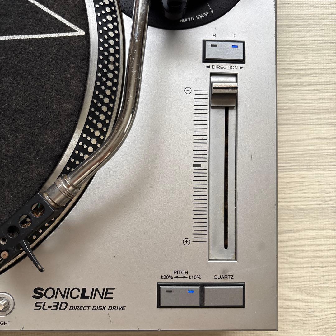 SONICLINE SL-3D ダイレクトディスクドライブ ターンテーブル