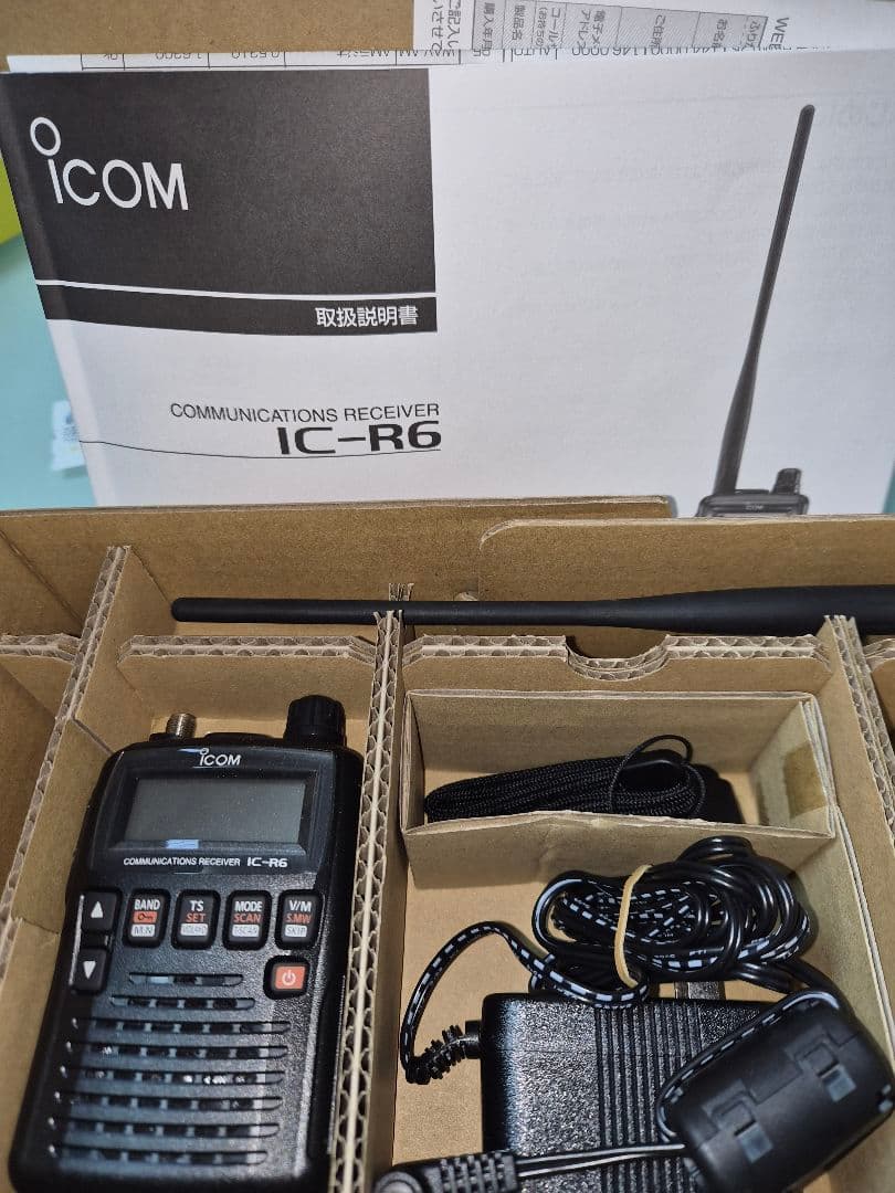 ICOM IC-R6 広帯域ハンディレシーバー