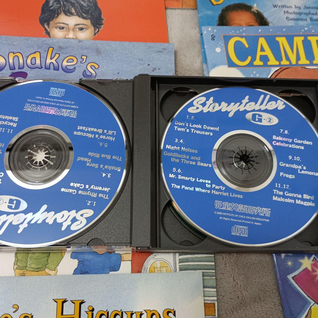 児童英語研究所　ストーリーテラーGH英語絵本48冊&CD4枚