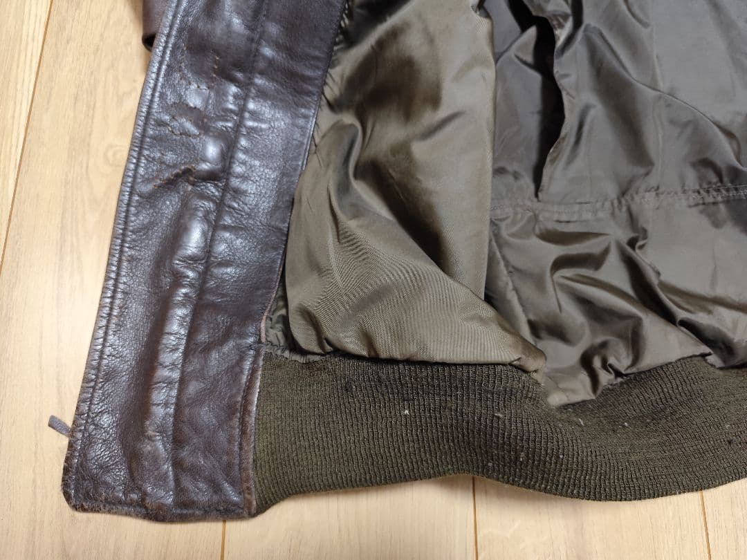 G-1 フライトジャケット 本革 レザージャケット U S NAVY ビンテージ