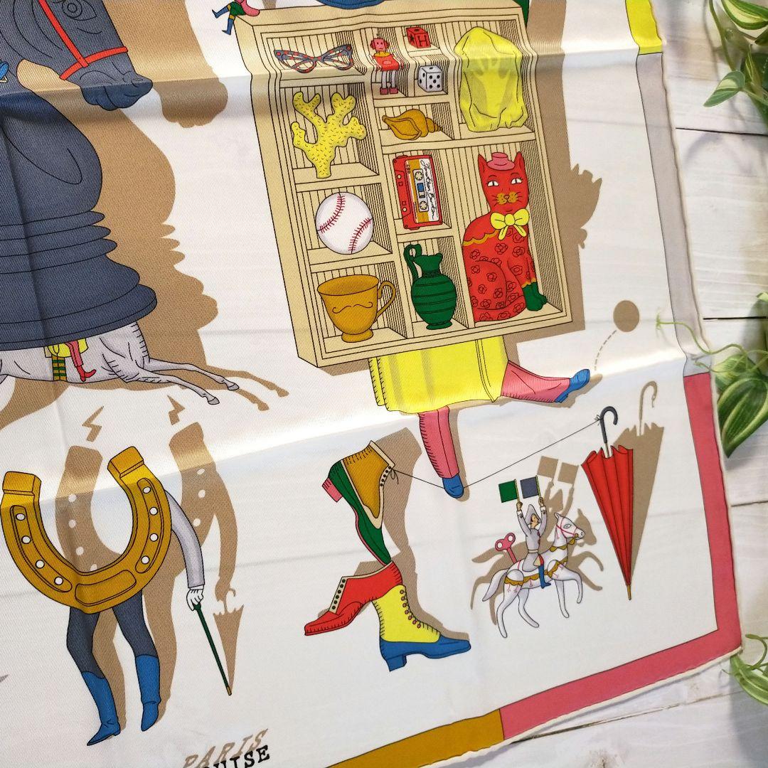 ☘️新品未使用 保存箱☘️ エルメス カレ70 華麗なるイリュージョン