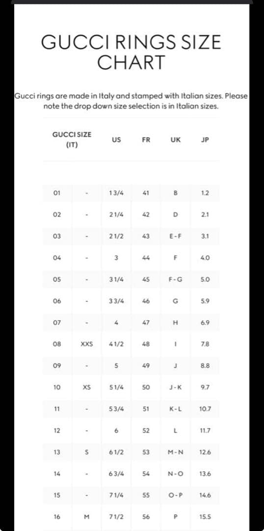 GUCCI x Oura Ring グッチ　オーラリング　希少サイズ