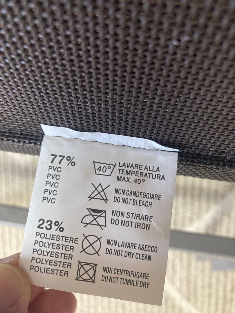 折りたたみ椅子 2脚セット ブラウン