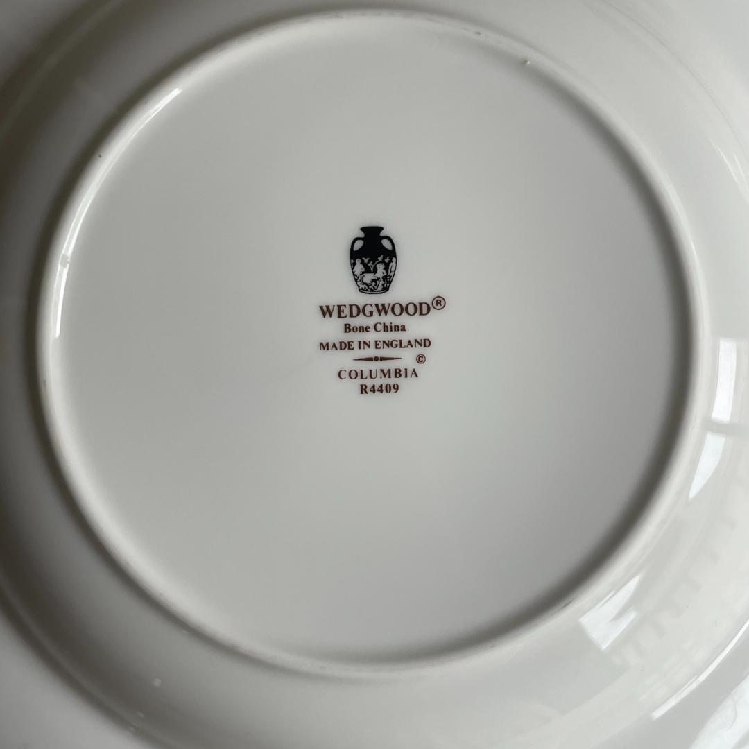 ウェッジウッド コロンビア セージグリーン ディーププレート 20cm 2枚