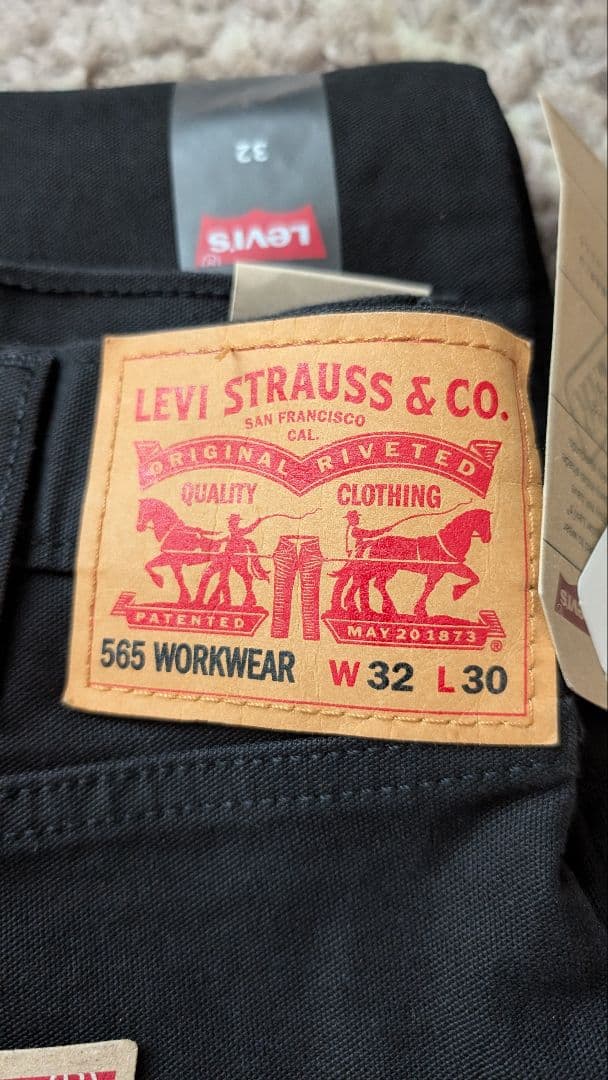 新品リーバイス 565 WORKWEAR ユーティリティパンツ W32 L30