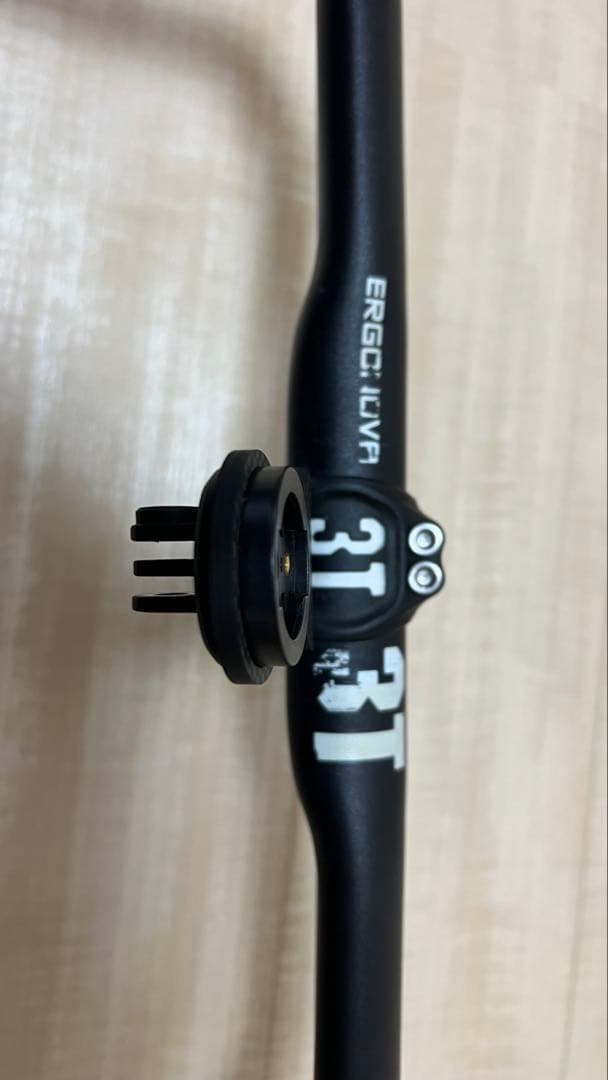 3T Ergonova 420mハンドル&100mmステム（ガーミンマウント付）