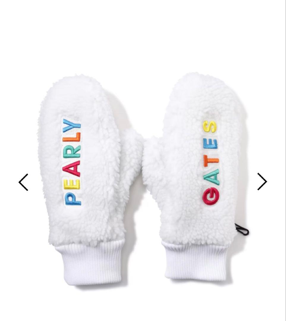 【新品】PEARLY GATES ミトン グローブ ピンク