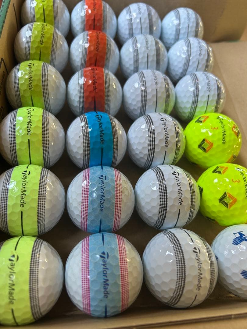 テーラーメイド中古ゴルフボール　ツアーレスポンス.TP5 .TP5 x