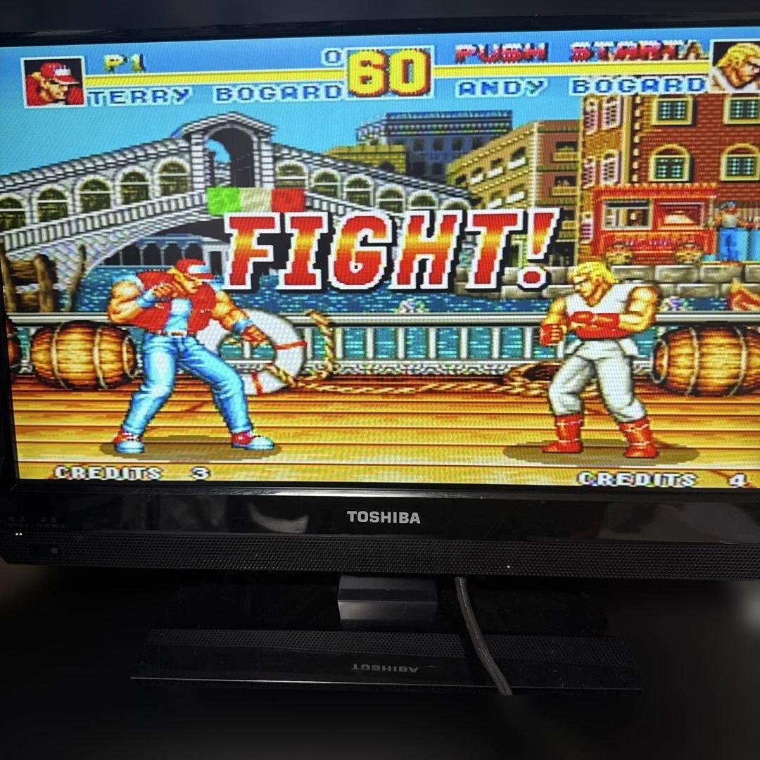 SNK NEOGEO 本体＋ソフト3本セット 起動確認済み ジャンク品