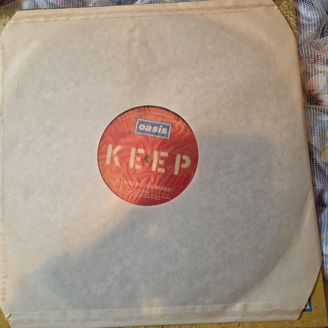 アナログ12インチOasisAll Around The World/オアシス